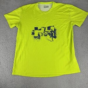 Helly Hansen Yellow/green Bright  Training Shirt‎ Men's Size Large